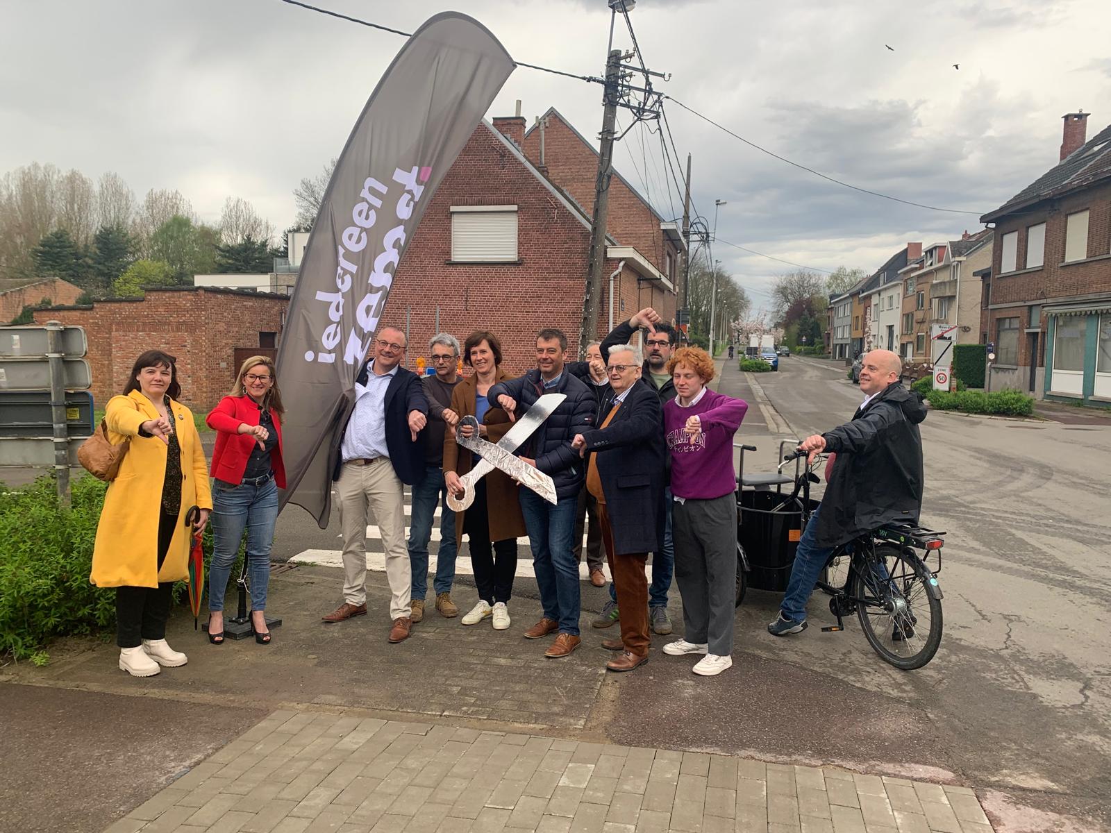 iedereen zemst. wil geen “knip” voor autoverkeer tussen Vredelaan en Stationslaan